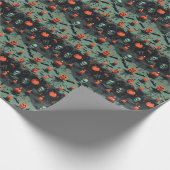 🎃💀 Halloween - eng groen Cadeaupapier (Hoek)