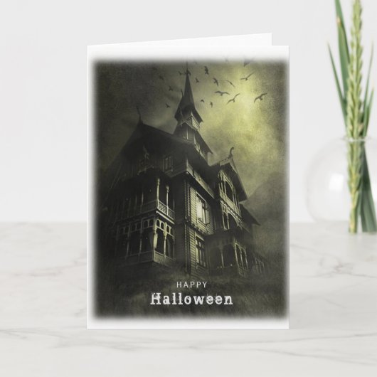 Halloween eng house kaart (Voorkant)
