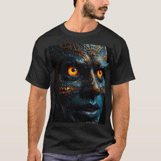 Halloween enge 3d monster t-shirt