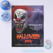 Halloween Enge Clown Flyer (Enkel)