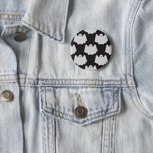 Halloween, Enge Geest, Trick Or Treat, Boe Ronde Button 5,7 Cm (In situ)