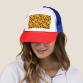 Halloween: enge gezichten, stijl. trucker pet (In situ)
