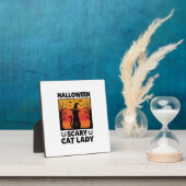 Halloween Enge Kattenvrouw Vintage Gravure Shirt D Fotoplaat (Insitu)