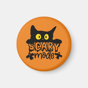 Halloween enge modus bang kat magneet