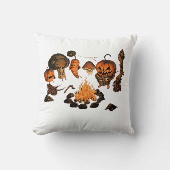 Halloween Enge Ontwerp Kussen (Voorkant)