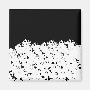 Halloween enge skulls Clean Dirty Dishwasmachine Magneet