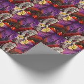 Halloween Engels Setter Vampire Pumpkins eng Cadeaupapier (Hoek)