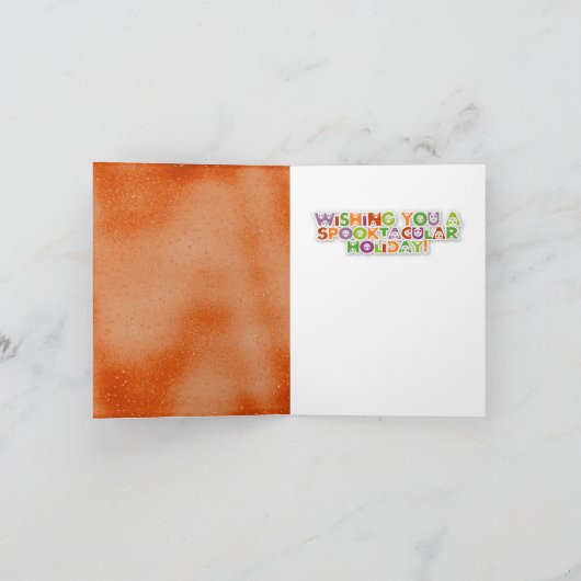 Halloween - Engelse Bulldog - Spike Kaart (Binnen)