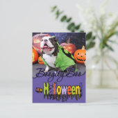 Halloween - English Bulldog - Spike Briefkaart (Staand voorkant)