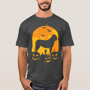 Halloween English Mastiff Jack O Lantern Dog Puppy T-shirt