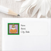 Halloween English Setter Etiket (Insitu)