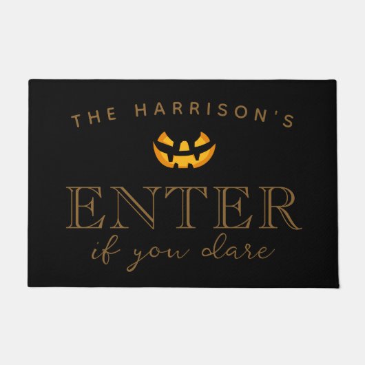 Halloween Enter als je bent vergaan Deurmat (Voorkant)