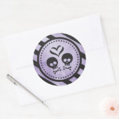 Halloween Envelope Seals, Favor Stickers - Paars (Envelop)