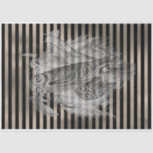 Halloween  Ephamera Owl Familie Tissuepapier (Voorkant)