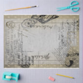 Halloween  Ephamera Zombie Scary Letter Tissuepapier (Craft)