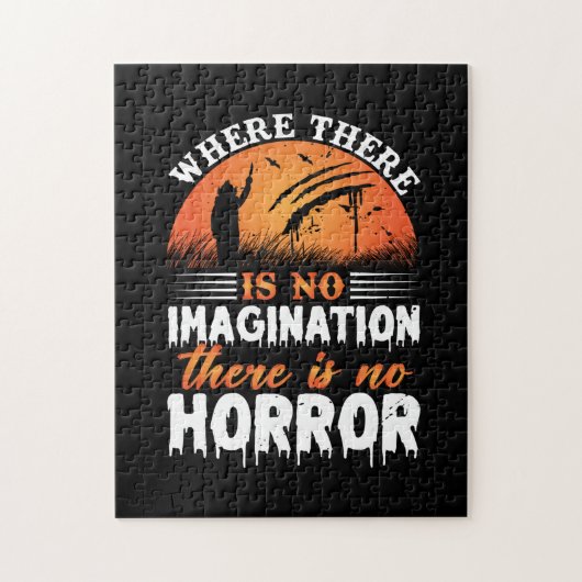 Halloween Er is geen horror Legpuzzel (Verticaal)