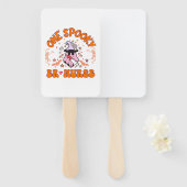 Halloween ER Verpleegster - Een Spooky ER Verpleeg Handwaaier (Voorkant en achterkant)