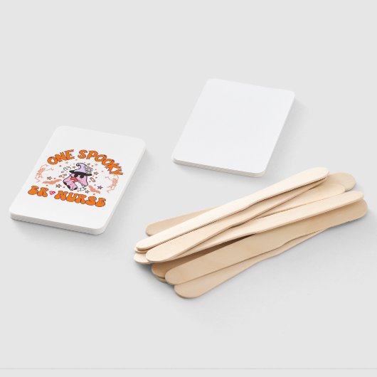 Halloween ER Verpleegster - Een Spooky ER Verpleeg Handwaaier (Niet-gemonteerd)