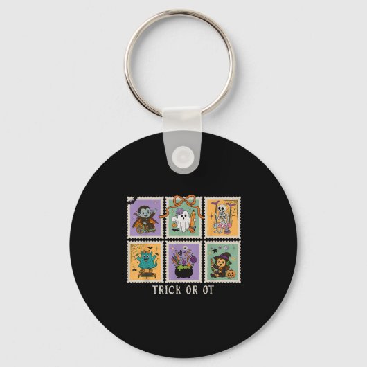 Halloween Ergotherapie Trick Or Ot Therapi Sleutelhanger (Voorkant)