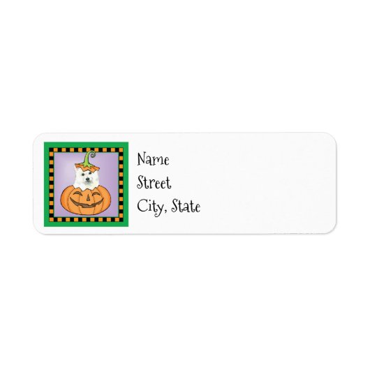 Halloween Eskie Label (Voorkant)
