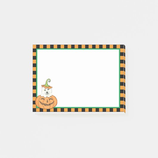 Halloween Eskie Post-it® Notes (Voorkant)