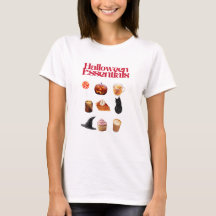 Halloween Essentials – Cute Aesthetic Collage T-sh
