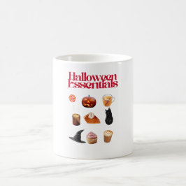 Halloween Essentials Mug – Cute Spooky Coffee Cup Koffiemok