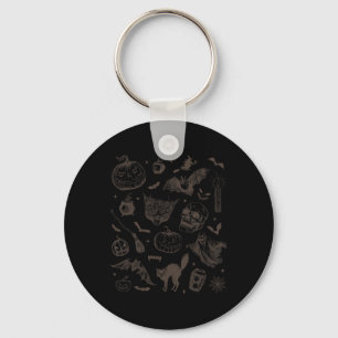 Halloween  Esthetische jaren 90 Tattoo Schattigee  Sleutelhanger