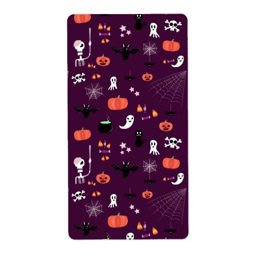 Halloween Etiket (Voorkant)