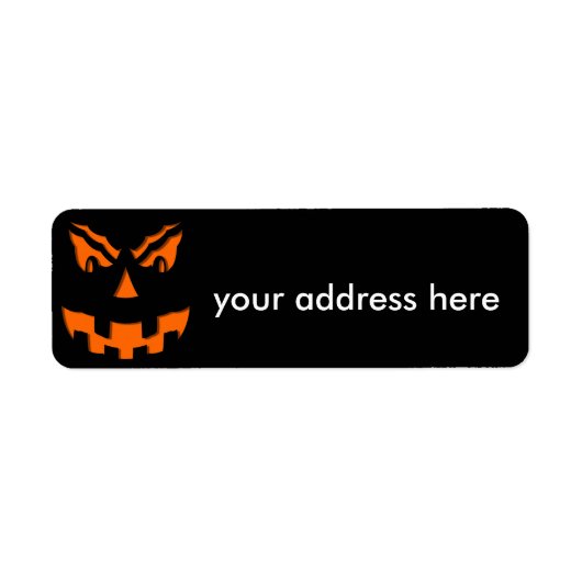 Halloween Etiket (Voorkant)