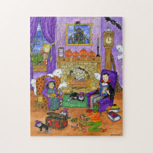Halloween Eve Halloween Puzzle Legpuzzel