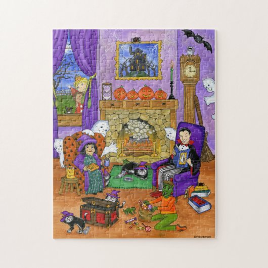 Halloween Eve Halloween Puzzle Legpuzzel (Verticaal)