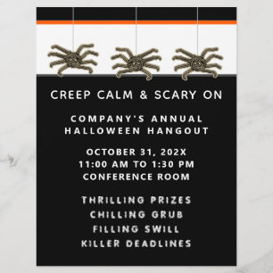 Halloween-evenementflyer Flyer
