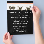 Halloween-evenementflyer Flyer (Hand)