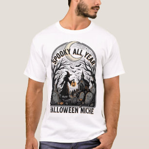 Halloween Everyday T-shirt Griezelig Jaar Rond Des