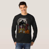 Halloween Evil Killer Demon Clown Horror T-shirt (Voorkant volledig)