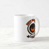 Halloween Evil Pumpkin Face Spooky Night Koffiemok (Voorkant rechts)