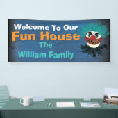 Halloween Evil Scary Clown Spandoek (Beurs)