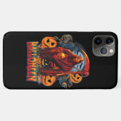 Halloween Evil skeleton, pompoen Case-Mate iPhone Case (Achterkant (horizontaal))