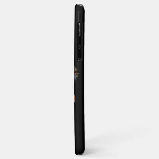 Halloween Evil skeleton, pompoen Case-Mate iPhone Case (Achterkant/links)