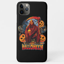 Halloween Evil skeleton, pompoen Case-Mate iPhone Case