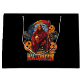 Halloween Evil skeleton, pompoen Groot Cadeauzakje (Voorkant)