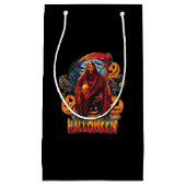 Halloween Evil skeleton, pompoen Klein Cadeauzakje (Voorkant)