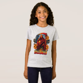 Halloween Evil skeleton, pompoen T-shirt