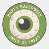 Halloween Eye Ball Sticker (Voorkant)