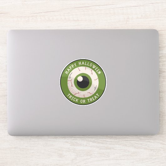 Halloween Eye Ball Sticker (Computer)