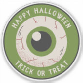 Halloween Eye Ball Sticker (Voorkant)