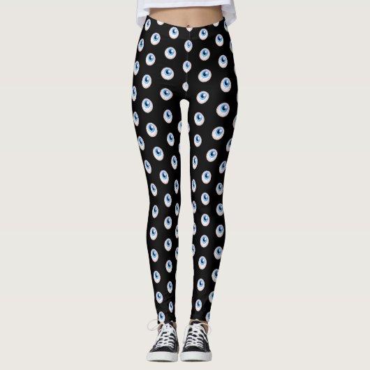 Halloween Eyeball Leggings (Voorkant)