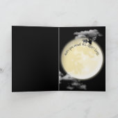 Halloween Eyeball Martini Drink met rook Kaart (Binnen)