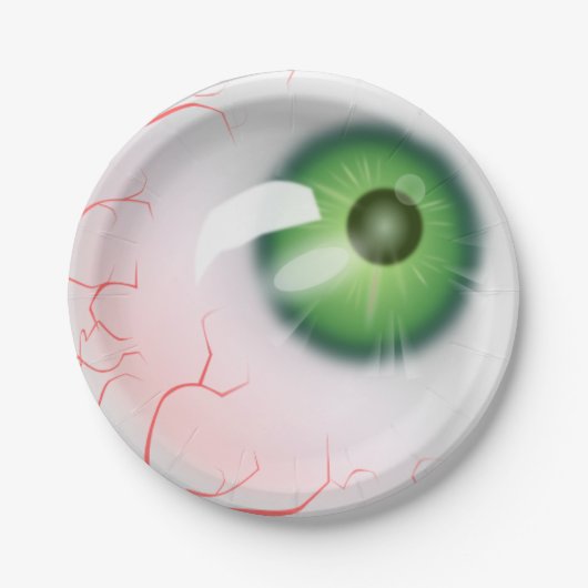 Halloween Eyeball Paper Bord (Voorkant)
